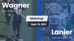 Matchup: Wagner  vs. Lanier  2019