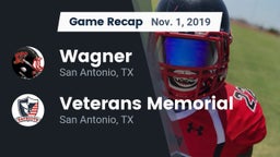 Recap: Wagner  vs. Veterans Memorial 2019