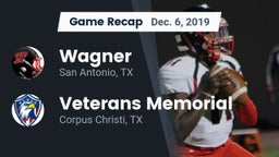 Recap: Wagner  vs. Veterans Memorial  2019