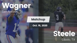 Matchup: Wagner  vs. Steele  2020