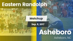 Matchup: Eastern Randolph vs. Asheboro  2017