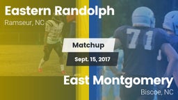 Matchup: Eastern Randolph vs. East Montgomery  2017