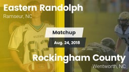 Matchup: Eastern Randolph vs. Rockingham County  2018
