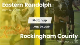Matchup: Eastern Randolph vs. Rockingham County  2019