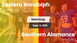 Matchup: Eastern Randolph vs. Southern Alamance  2019