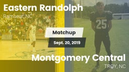 Matchup: Eastern Randolph vs. Montgomery Central  2019