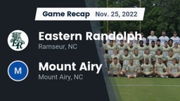 Recap: Eastern Randolph  vs. Mount Airy  2022