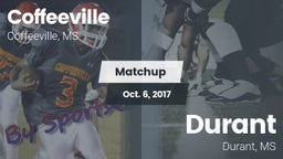 Matchup: Coffeeville High Sch vs. Durant  2017