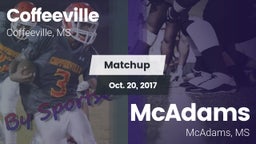 Matchup: Coffeeville High Sch vs. McAdams  2017
