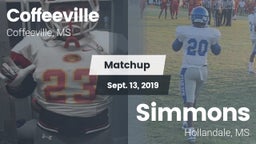 Matchup: Coffeeville High Sch vs. Simmons  2019