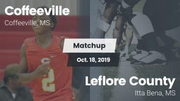 Matchup: Coffeeville High Sch vs. Leflore County  2019