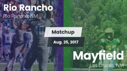 Matchup: Rio Rancho High vs. Mayfield  2017