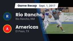 Recap: Rio Rancho  vs. Americas  2017