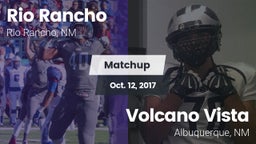 Matchup: Rio Rancho High vs. Volcano Vista  2017