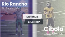 Matchup: Rio Rancho High vs. Cibola  2017