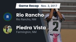 Recap: Rio Rancho  vs. Piedra Vista  2017
