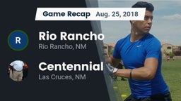 Recap: Rio Rancho  vs. Centennial  2018