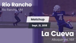 Matchup: Rio Rancho High vs. La Cueva 2018