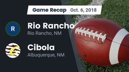 Recap: Rio Rancho  vs. Cibola  2018