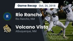 Recap: Rio Rancho  vs. Volcano Vista  2018