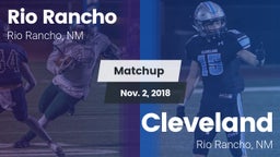 Matchup: Rio Rancho High vs. Cleveland  2018