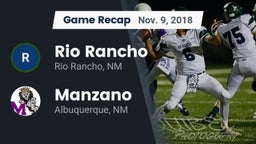 Recap: Rio Rancho  vs. Manzano  2018