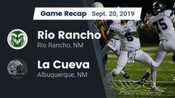 Recap: Rio Rancho  vs. La Cueva  2019