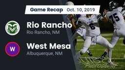 Recap: Rio Rancho  vs. West Mesa  2019