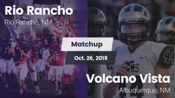 Matchup: Rio Rancho High vs. Volcano Vista  2019