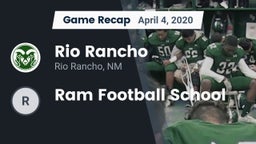 Recap: Rio Rancho  vs. Ram Football School 2020