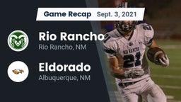 Recap: Rio Rancho  vs. Eldorado  2021