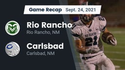 Recap: Rio Rancho  vs. Carlsbad  2021