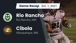 Recap: Rio Rancho  vs. Cibola  2021