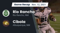 Recap: Rio Rancho  vs. Cibola  2021