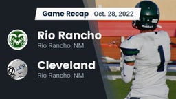 Recap: Rio Rancho  vs. Cleveland  2022