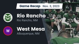 Recap: Rio Rancho  vs. West Mesa  2023