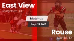 Matchup: East View High vs. Rouse  2017