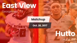 Matchup: East View High vs. Hutto  2017