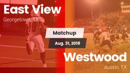 Matchup: East View High vs. Westwood  2018
