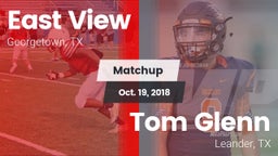 Matchup: East View High vs. Tom Glenn  2018