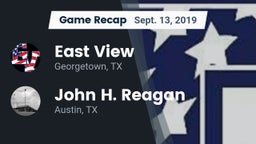 Recap: East View  vs. John H. Reagan  2019