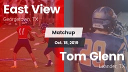 Matchup: East View High vs. Tom Glenn  2019