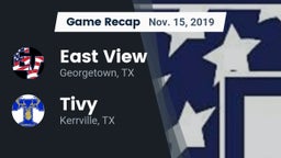 Recap: East View  vs. Tivy  2019
