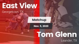 Matchup: East View High vs. Tom Glenn  2020