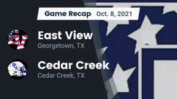 Recap: East View  vs. Cedar Creek  2021