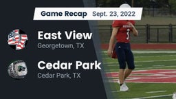 Recap: East View  vs. Cedar Park  2022
