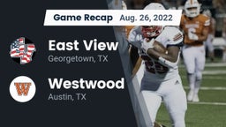 Recap: East View  vs. Westwood  2022