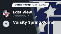 Recap: East View  vs. Varsity Spring Game 2023