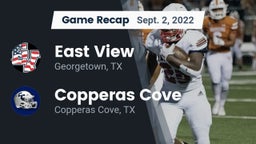 Recap: East View  vs. Copperas Cove  2022