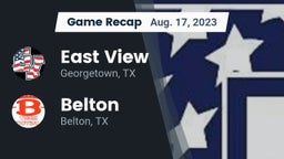 Recap: East View  vs. Belton  2023